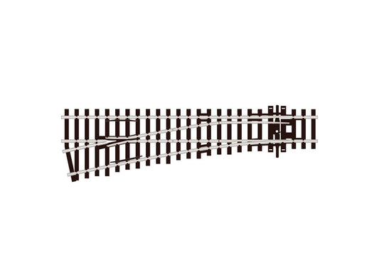 Peco SL-92 HO Scale Code 100 Small Radius Turnout - Streamline