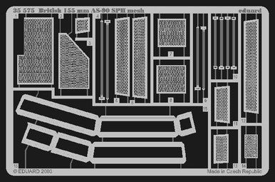 Eduard 35575 1/35 British 155mm AS90 SPH Mesh for TRP