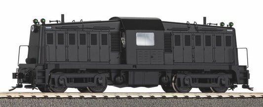 Piko 52939 HO Scale Whitcomb 65-Ton Diesel Undec Black, Non-Sound