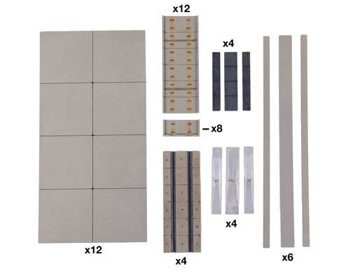 Walthers Cornerstone 4186 HO Transload Pavement Kits
