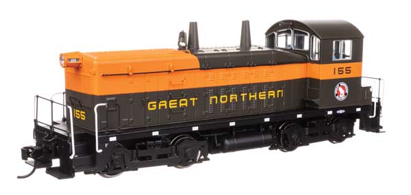 Walthers Mainline 10628 HO Scale EMD NW2 Phase V - Standard DC -- Great Northern