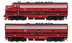 Walthers Mainline 910-21406 HO EMD F7 A-B Lehigh Valley #564/565 Sound