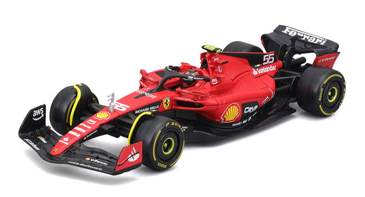 Bburago 36835-NO55 1/43 2023 Ferrari Racing #55 Diecast F1 Model