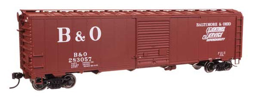 Walthers Mainline 910-46505 HO Scale 50' AAR Boxcar RTR B&O #283057