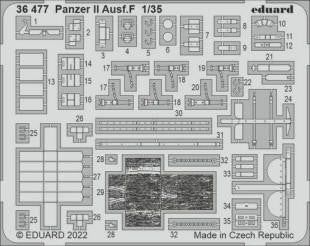 Eduard 36477 1/35 Panzer II Ausf F for ACY
