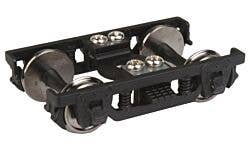 Walthers Proto 920-2124 HO Pullman-Standard Heavyweight Trucks, Black