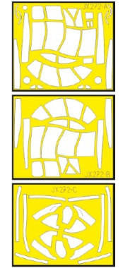 Eduard JX272 1/32 Mask A-26C Invader TFace Canopy Mask Set for HBB