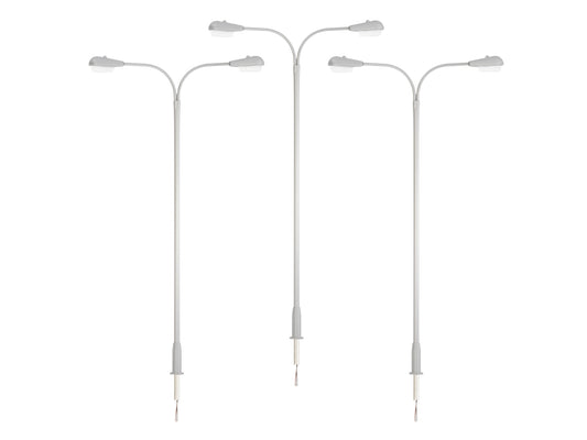 Lionel 6-2429230 O Gauge Double Arm Highway Light 3-Pack