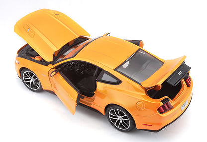 Maisto 31197MOR 1/18 2015 Ford Mustang, Metallic Orange