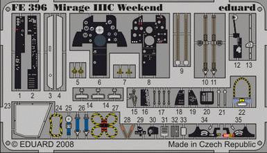 Eduard FE396 1/48 Mirage IIIC Weekend for Eduard