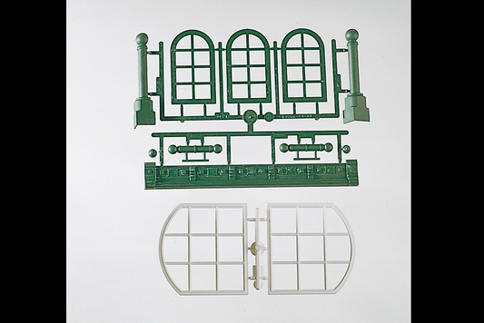 Piko 62807 G Scale Components: Arch-Top Windows