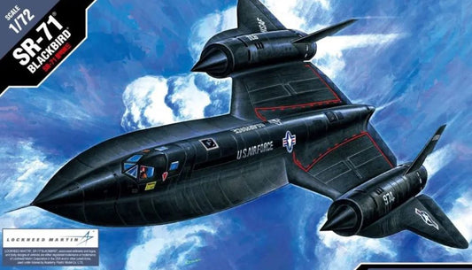 Academy 12448 1/72 SR71A Blackbird USAF Fighter