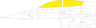 Eduard EX1168 1/48 Mask F-16I SUFA for GREAT WALL HOBBY Canopy Mask