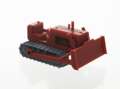 3D To Scale 87-400-R 1/87 Vintage Bulldozer, Dark Red