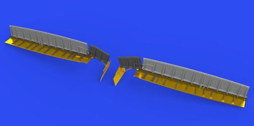 Eduard 648748 1/48 Aircraft- Spitfire Mk IX Landing Flaps for EDU (Photo-Etch &