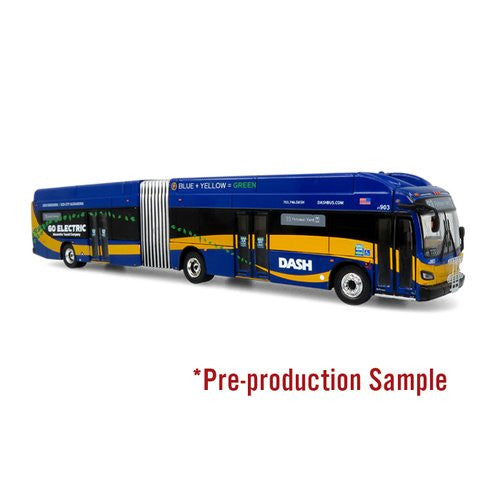 Iconic Replicas 870530 HO Scale New Flyer Xcelsior XN60 Articulated Bus - Assemb