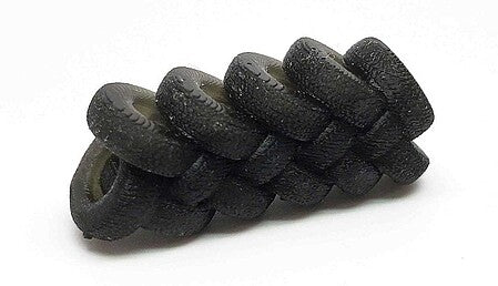 All Scale Miniatures 871973 HO Scale Tire Braid -- Unpainted 3D Printed Part