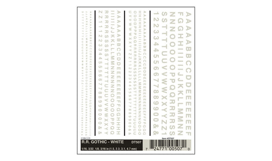 Woodland Scenics DT507 All Scale RR Gothic White