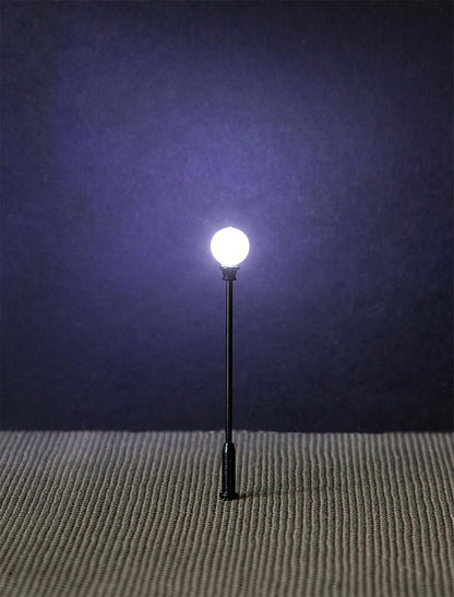 Faller 180104 HO LED Park Lights, Ball Lamp, Cold White (3)