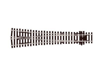 Peco SL-98 HO Scale Code 100 Large Radius Wye Turnout - Streamline