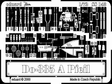 Eduard SS148 1/72 Do 335A Pfeil for Dragon/Revell