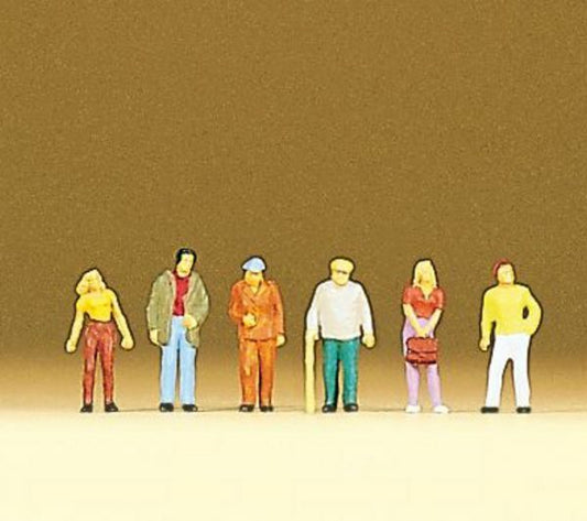 Preiser 88517 Z Scale Pedestrians Passers-By Figure Set