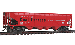 Walthers Trainline 931-1439 HO Offset Hopper Santa Claus Coal Express