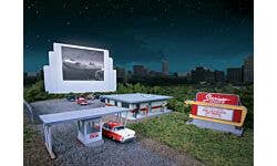 Walthers Cornerstone 933-3478 HO Skyview Drive-In Theater Kit
