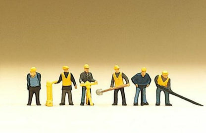Preiser 88513 Z Scale Railroad Personnel Railroad Track Workers #3