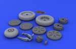 Eduard 648026 1/48 Wheels for EDU (PE & Resin)