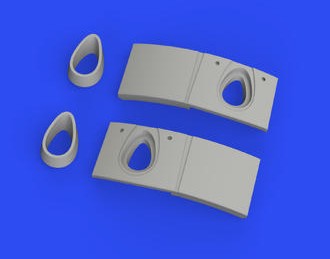 Eduard 648721 1/48 Aircraft- A6M2 Model 11 Exhausts Early for EDU (Resin)