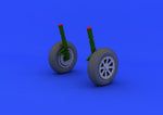 Eduard 632019 1/32 F-4U1 Wheels for Tamiya (Resin)
