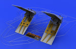 Eduard 648039 1/48 F-16AirfixBrakes for Tamiya (PE & Resin)