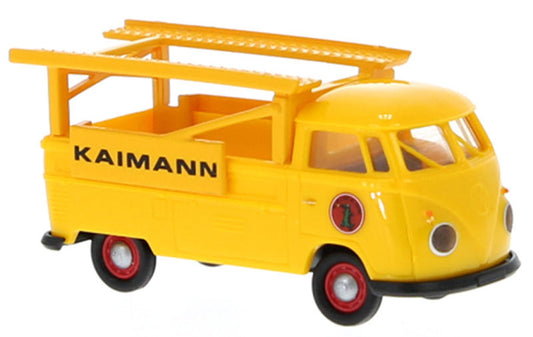 Brekina 32869 1/87 Scale Kaimann - 1960 Volkswagen T1B Racing Transporter High