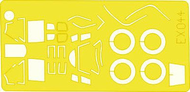 Eduard EX044 1/48 Mask Beaufighter for Tamiya Canopy Mask Set