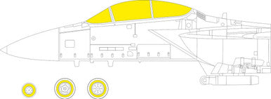 Eduard CX674 1/72 Mask F-15C Canopy Mask Set