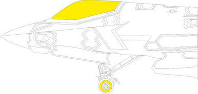 Eduard EX921 1/48 Mask F-35A for Tamiya Canopy Mask Set