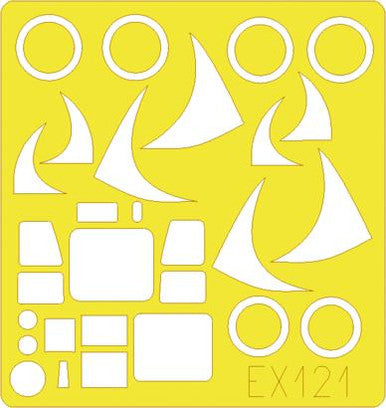 Eduard EX121 1/48 Mask Ar 234C Blitz for Revell Canopy Mask Set