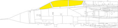Eduard EX824 1/48 Mask Tornado ECR TFace Canopy Mask Set for EDU & RMG