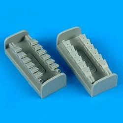 Quickboost 48150 1/48 He111H4/H6 Exhaust for RMX