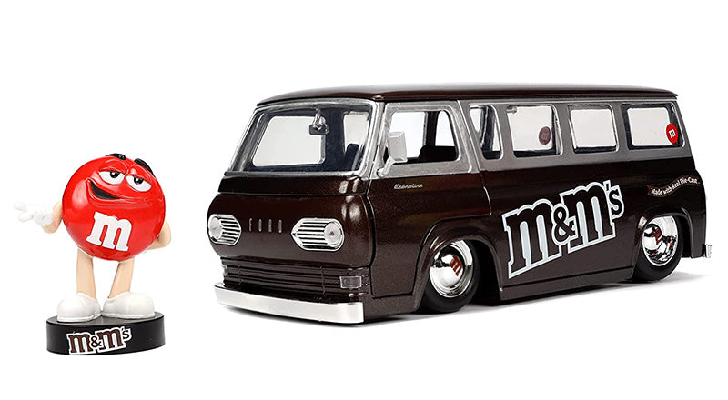Jada Toys 32027 1/24 Scale M&M'S - 1965 Ford Econoline Van