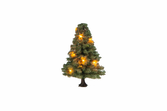 Noch 22111 All Scale Christmas Tree with LEDs, 5 cm