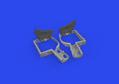 Eduard 648954 1/48 Bf 109K-4 Wheel Bays PRINT Brassin