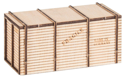 Faller 180959 HO Wooden Crate Laser-Cut Wood Kit