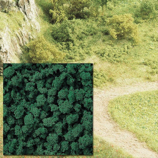 Busch 7363 All Scale Foam Flock Ground Cover, Dark Green 500ml