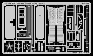Eduard 35466 1/35 2.5 6x6 Cargo Truck for TAM