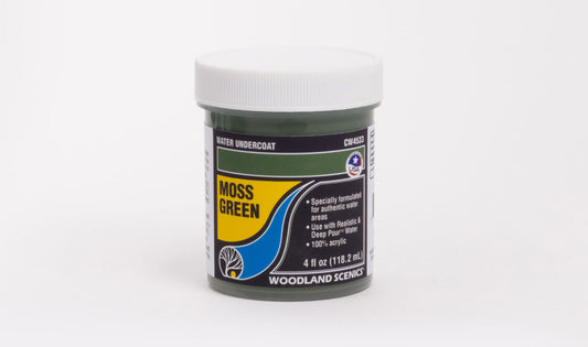 Woodland Scenics CW4533 All Scale Water Undercoat - Moss Green