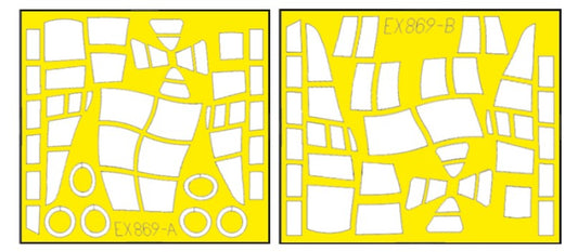 Eduard EX869 1/48 Mask Aircraft- Go242B TFace for ICM