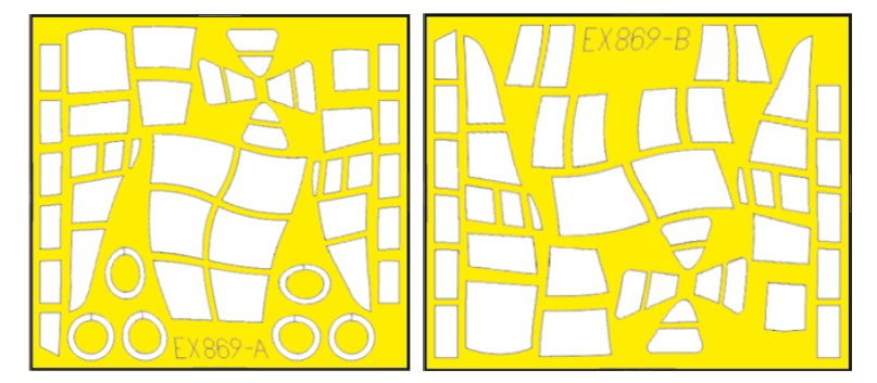 Eduard EX869 1/48 Mask Aircraft- Go242B TFace for ICM