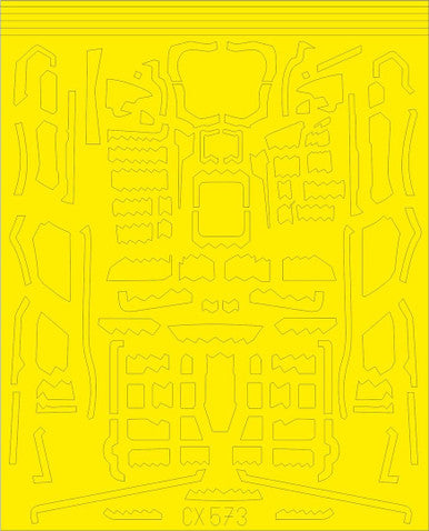 Eduard CX573 1/72 Mask F-35B Surface Panels for ACY Canopy Mask Set
